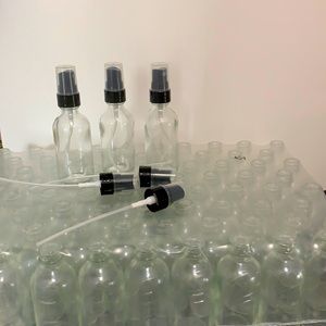 2 ounce glass spray bottles for DIY hand sanitizer, perfume, etc